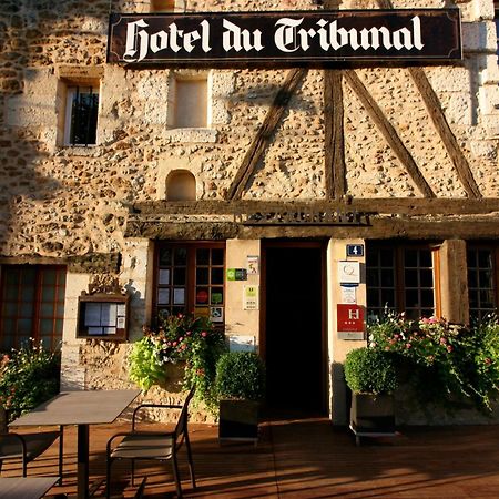 Logis - Hotel & Restaurant Du Tribunal Мортан-о-Перш Екстериор снимка